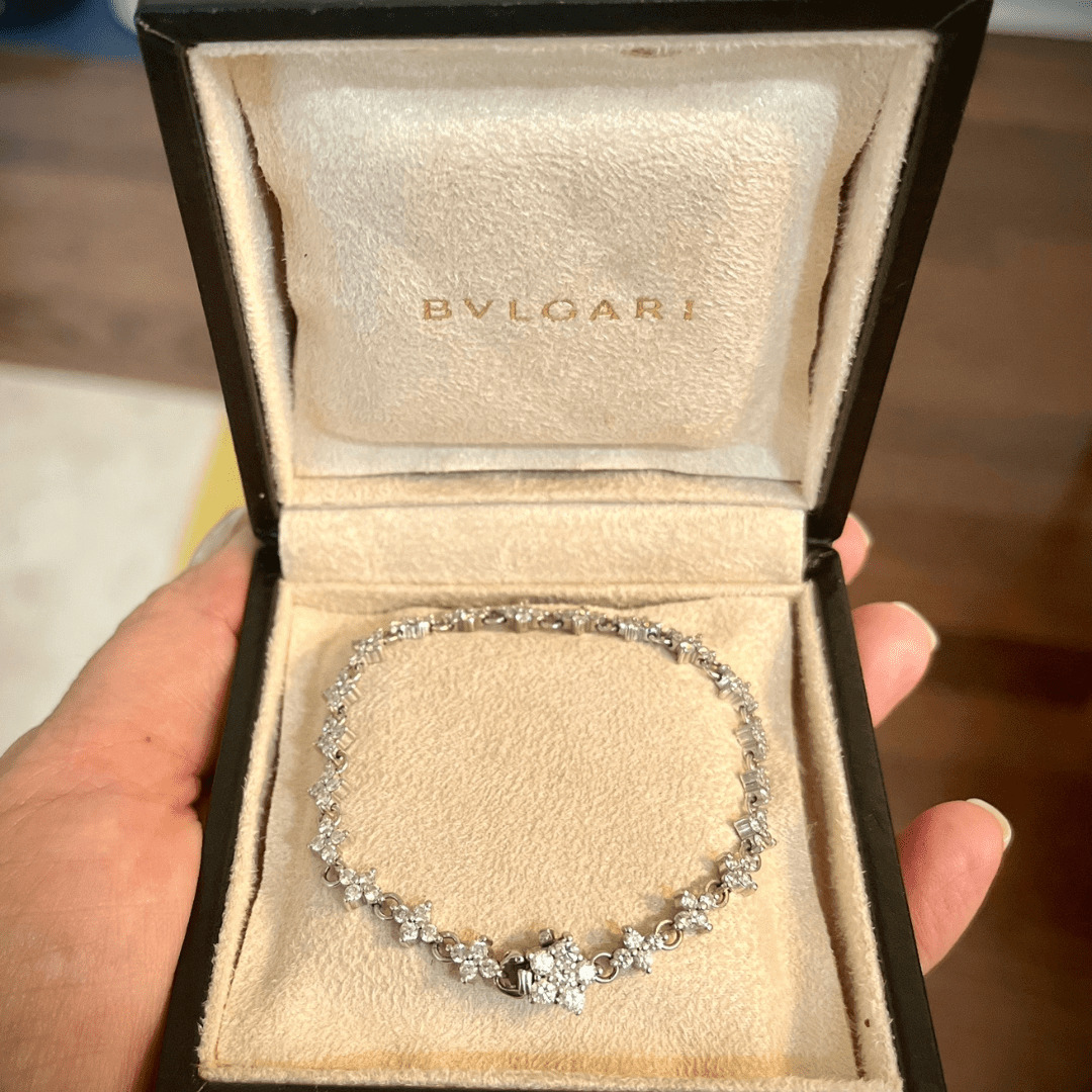 Diamond Bulgari Bracelet, Bulgari diamond bracelet, signed Bulgari jewelry, Bulgari estate bracelet, luxury Bulgari bracelet, high jewelry bracelet, Italian luxury jewelry, collectible designer bracelet, estate jewelry Boca Raton, fine jewelry bracelet, iconic Bulgari design, diamond designer bracelet, heirloom quality bracelet, statement diamond bracelet, vintage Bulgari jewelry, luxury jeweler Boca Raton, bespoke jewelry Boca Raton, custom jewelry Boca Raton, jewelry consulting Boca Raton, jewelry appraisal Boca Raton, refined diamond craftsmanship, rare Bulgari bracelet, luxury fine jewelry, signed designer jewelry