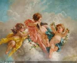 Handcrafted cupid pendant with pink sapphires and lab-grown diamonds from Lab grown diamond Boca Raton collections.