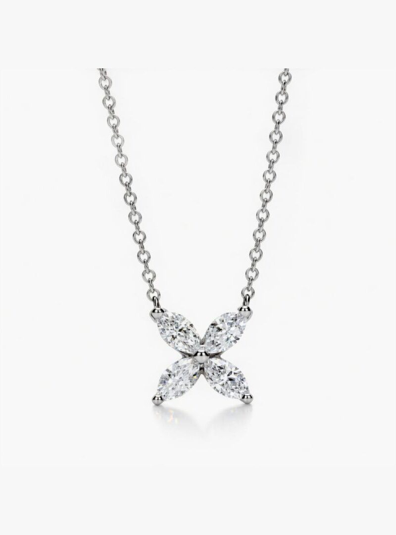 DIAMOND FLORA PENDANT