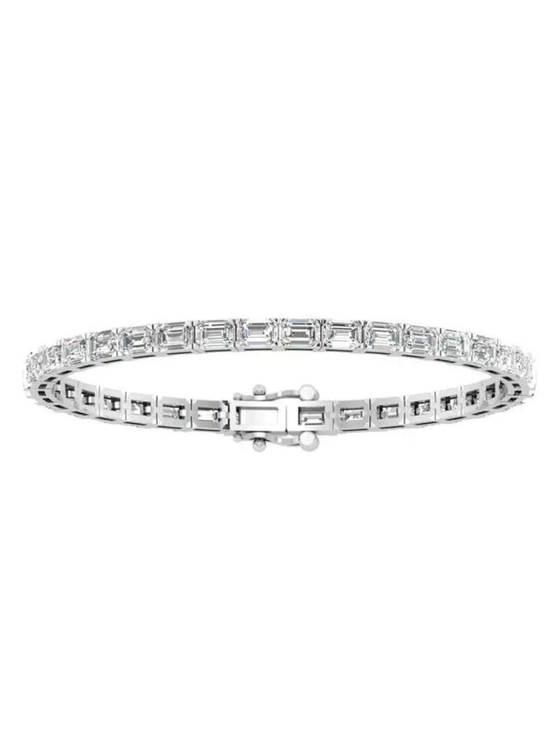Emerald Cut East West Bracelet
