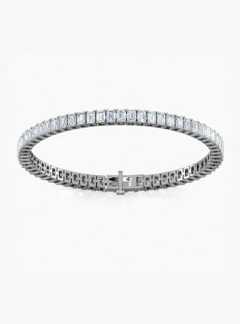 EMERALD CUT NORTH - SOUTH BRACELET