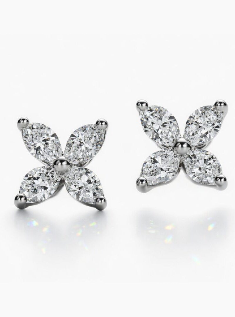 FLORA DIAMOND EARRINGS