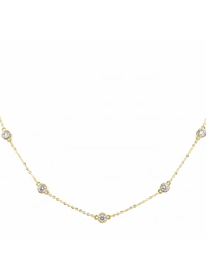 Diamonds Yard Necklace