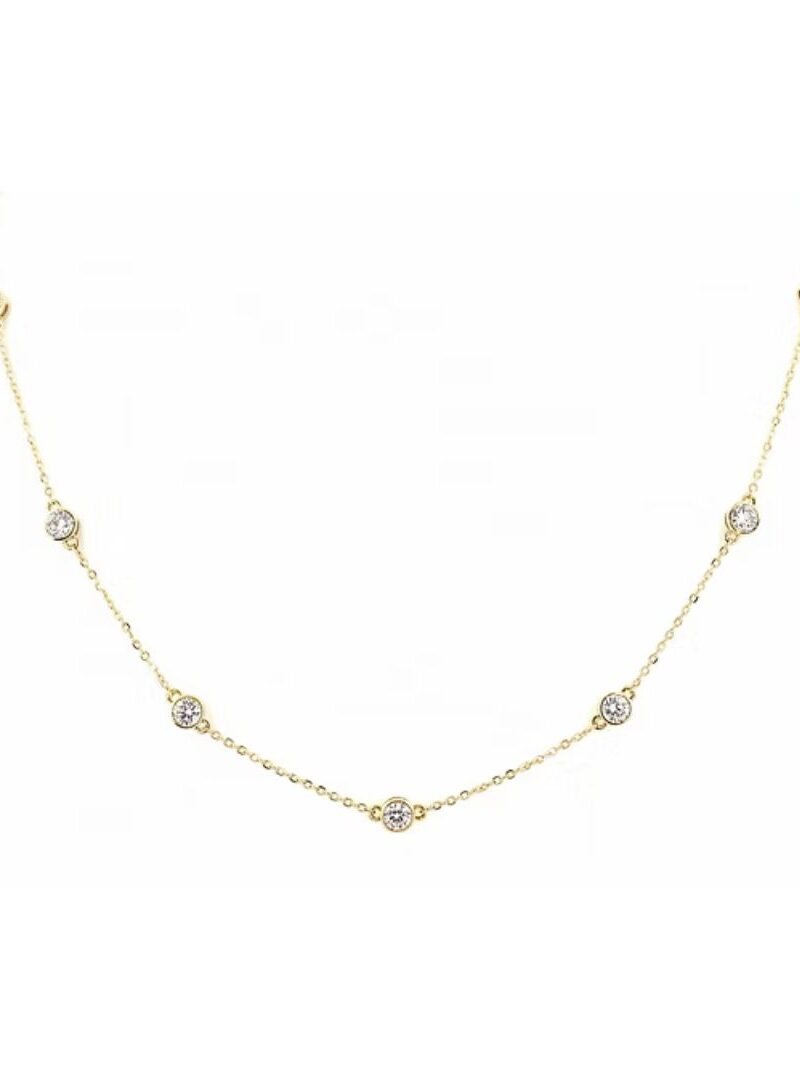 Diamond by Yard Necklace
